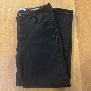 Angels Forever Young Black Straight Ankle Jeans